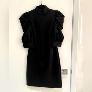 Alice + Olivia Puffed Sleeve Dress